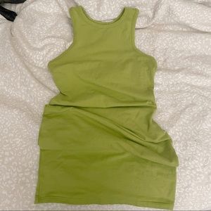 Lime Green Going Out Dress